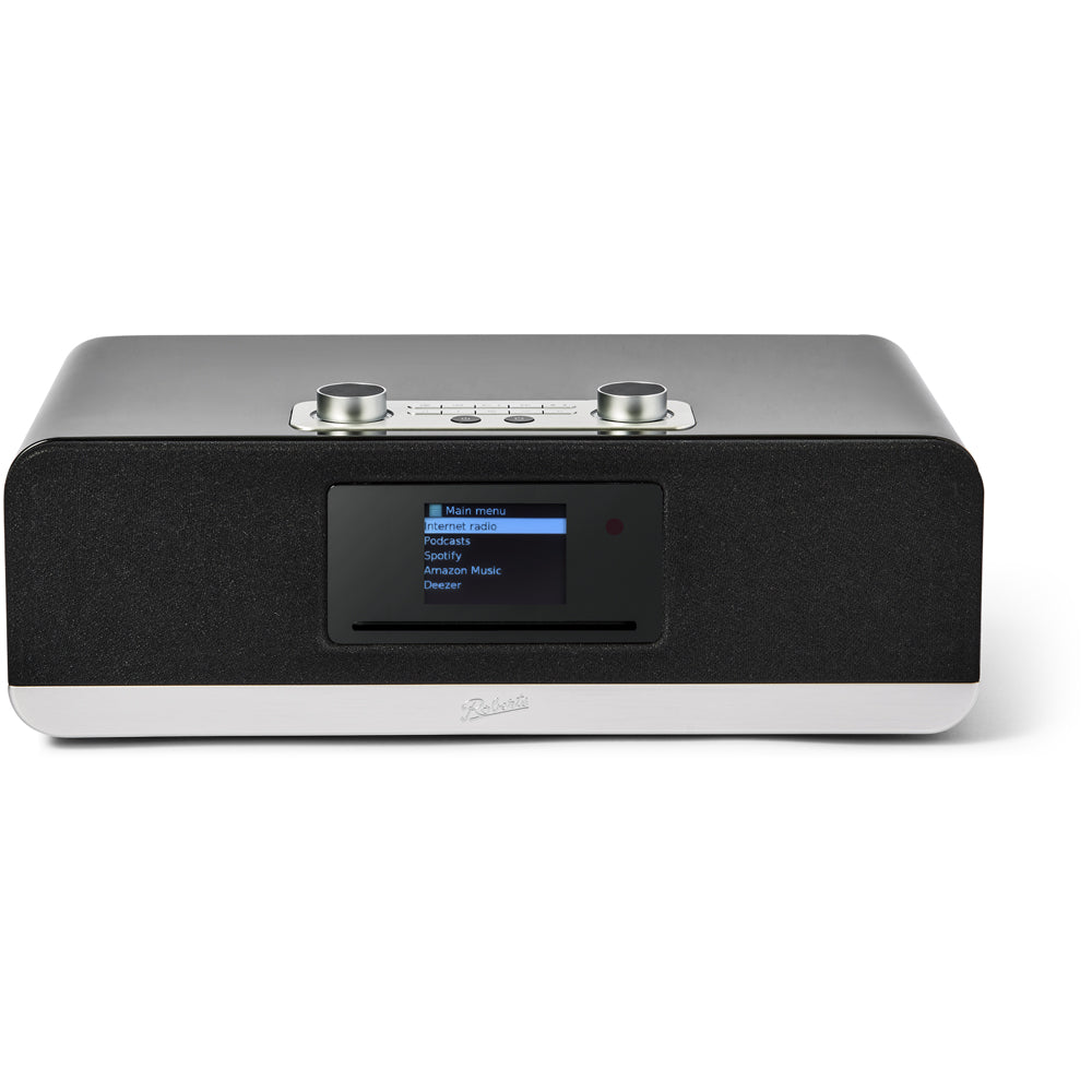 Roberts Stream 67L Bluetooth Sound System with CD Player and Internet DAB+ Radio - Black